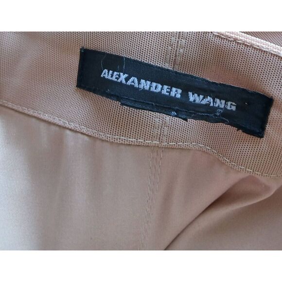 Alexander wang womens size 6 beige black bodycon corset dress - Picture 5 of 5